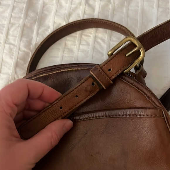 Coach leather round circle bag - Picture 13 of 14